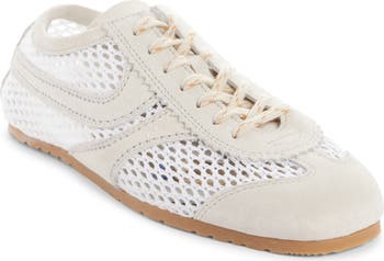 【Dries Van Noten】 メッシュロートカットスニーカー ホワイト New Cassetta Sneaker — White – La Garçonne