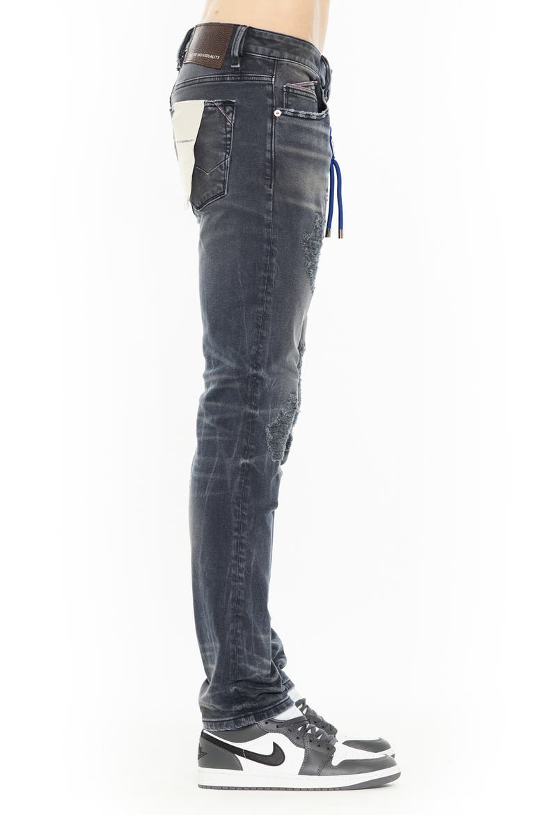 Rocker 602 Slim Fit Jeans, Alternate, color, NOIR