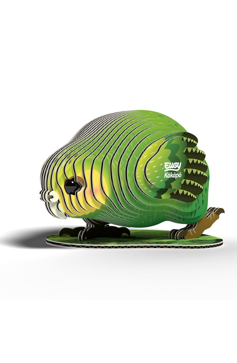 Eugy Puzzles Kakapo 3D Puzzle, Alternate, color, NO COLOR
