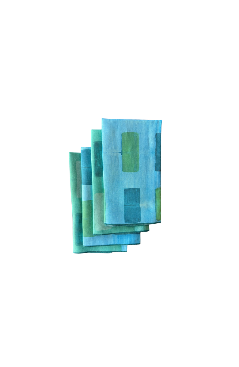 Goldie Home Tapestry Napkin Set of 4, Main, color, Blue