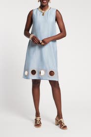 Frances Valentine Lilly Cut Out Mini Dress