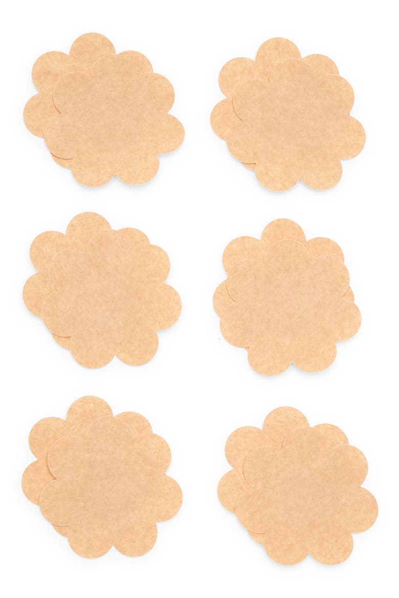 Breast Petals - Pack of 6, Main, color, NUDE