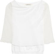 Paloma Wool Saphira Layered Cotton & Hemp Sweater