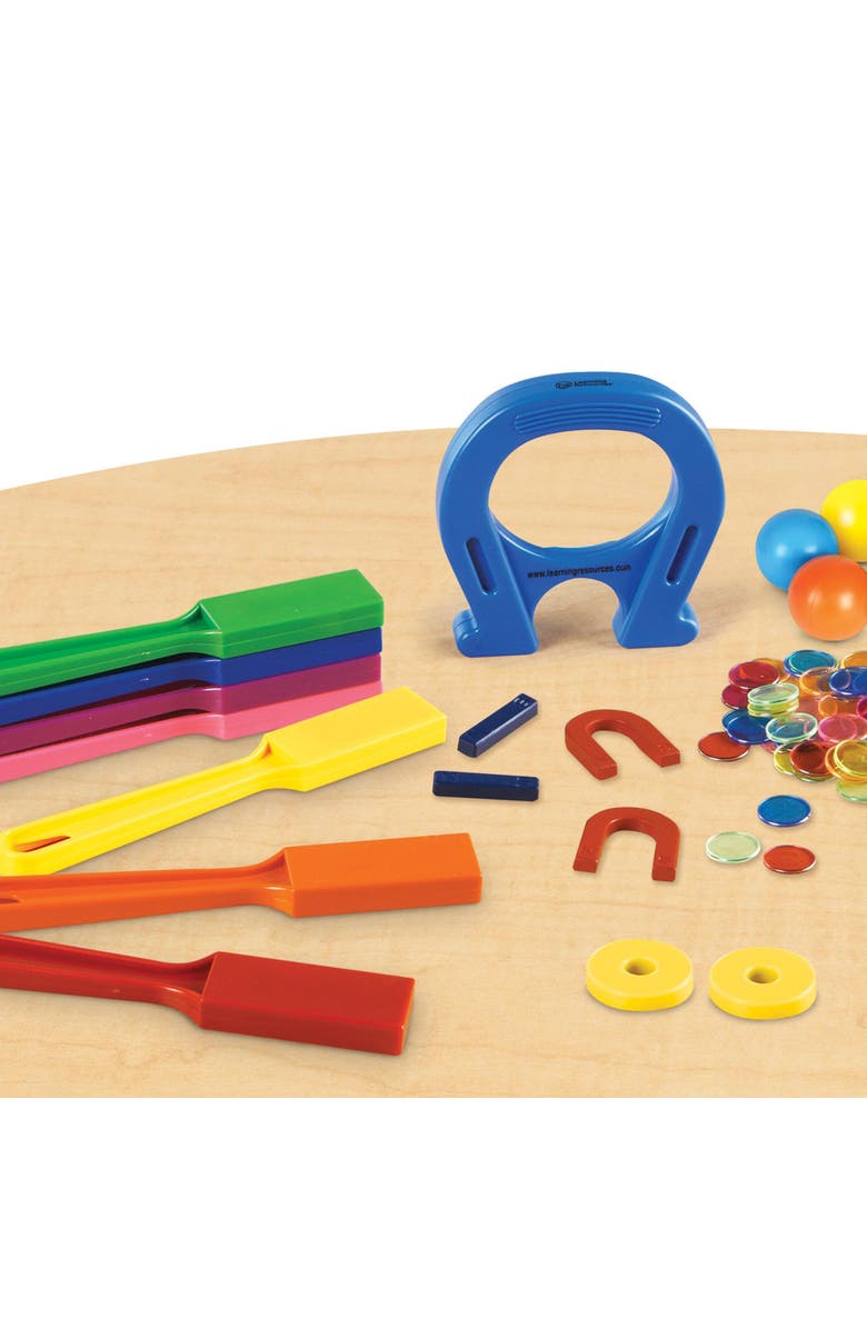 Learning Resources Super Magnet Lab - 119 Pieces, Alternate, color, Multicolored