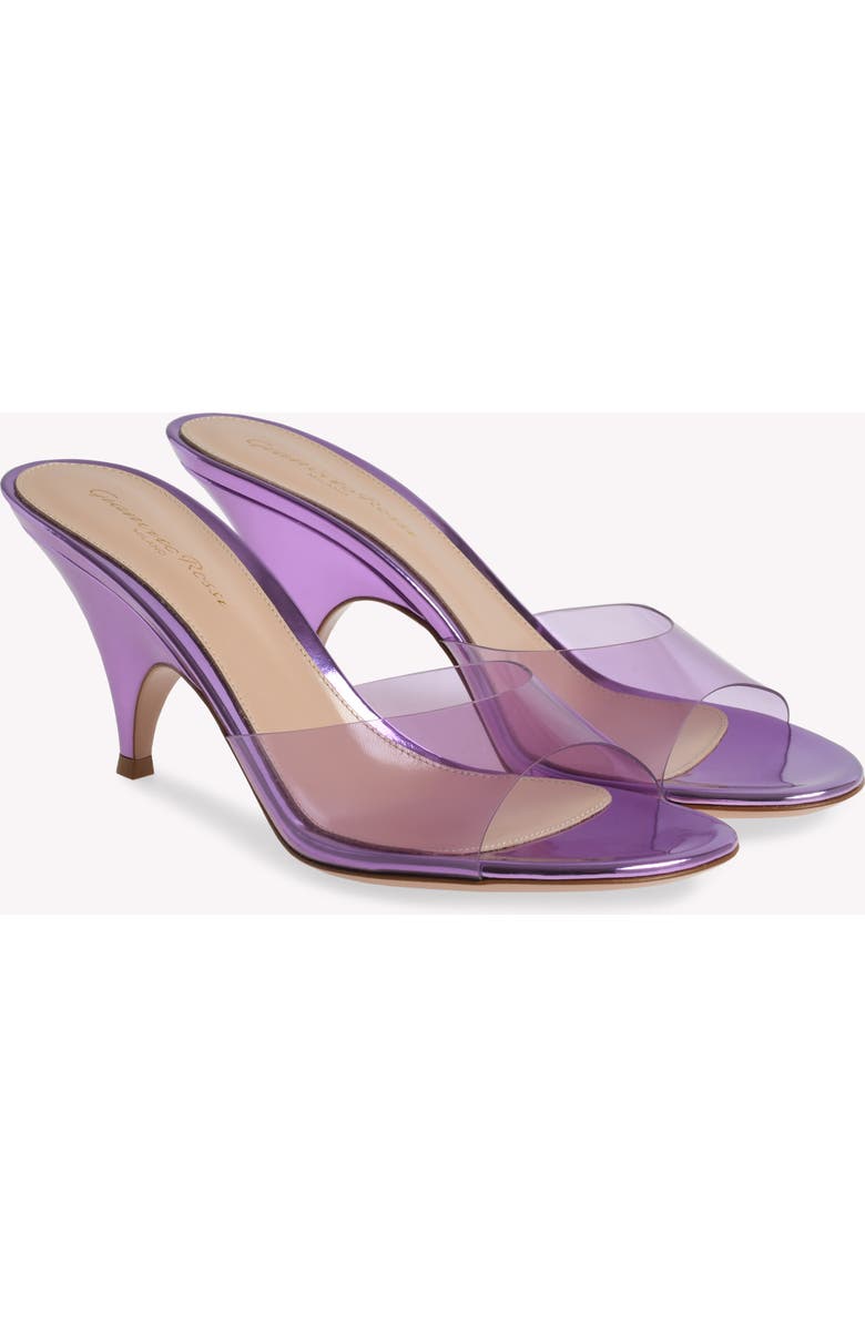 Gianvito Rossi Sofia Mule 70 Mules, Alternate, color, Purple Tpu
