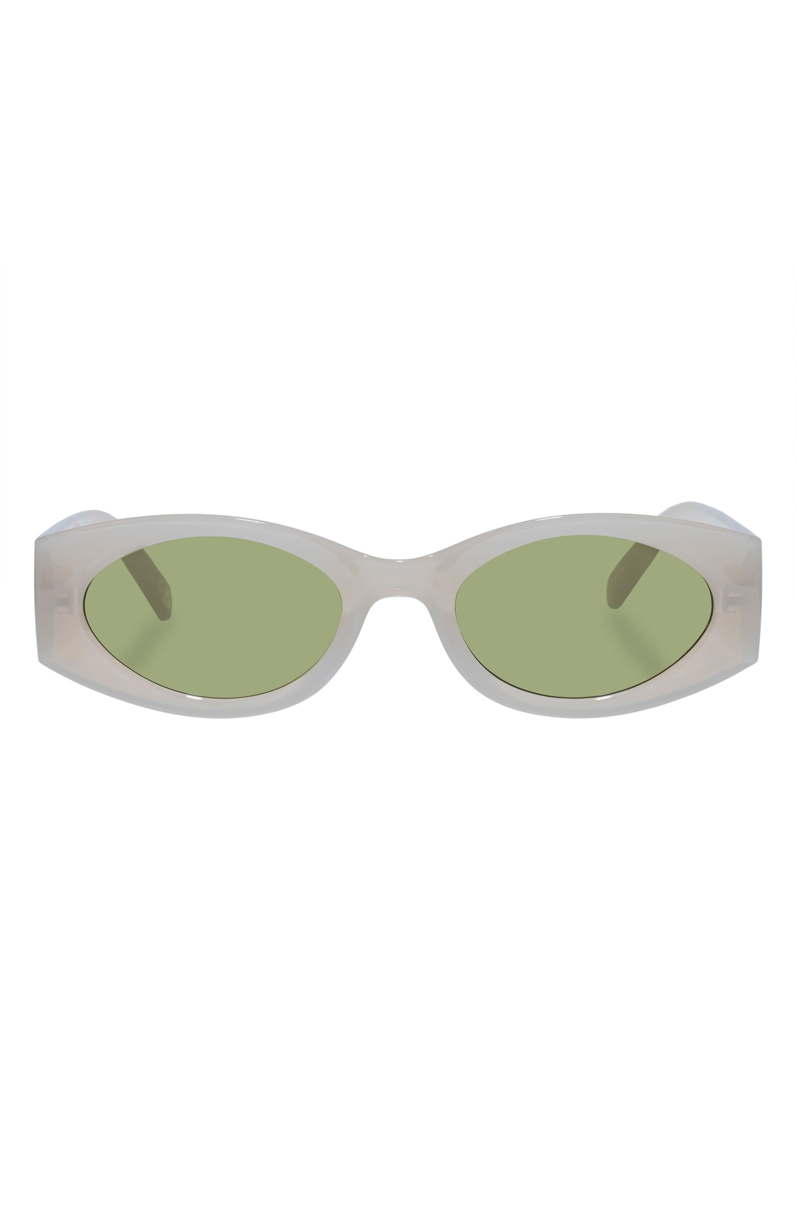 Le Specs Mermaiden 52mm Rectangular Sunglasses