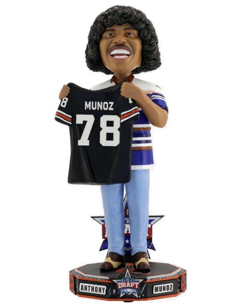 Anthony Munoz (Cincinnati Bengals) 1980 NFL Draft Pick Bobblehead