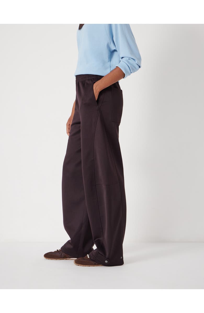 Hush Barrel Leg Jogger, Alternate, color, Burgundy Purple