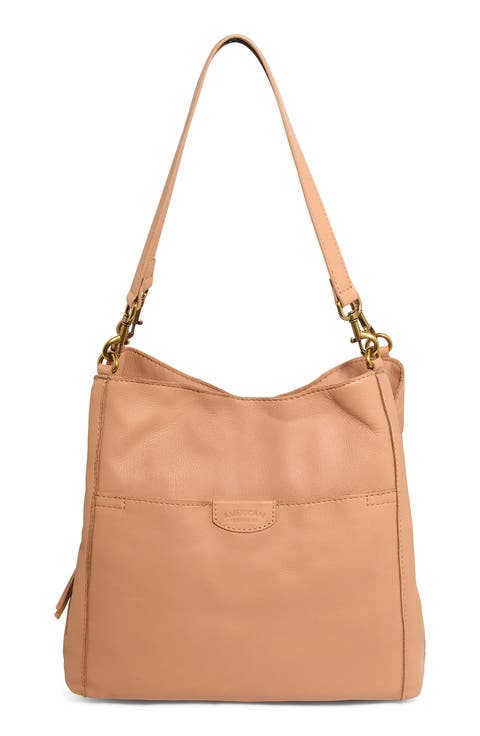 Austin Leather Bucket Bag