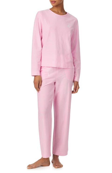 Print Cotton Ankle Length Pajamas