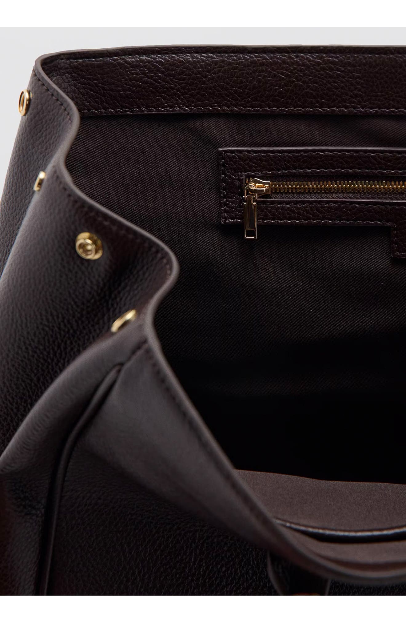 Medium City Faux Leather Satchel, Alternate, color, CHOCOLATE