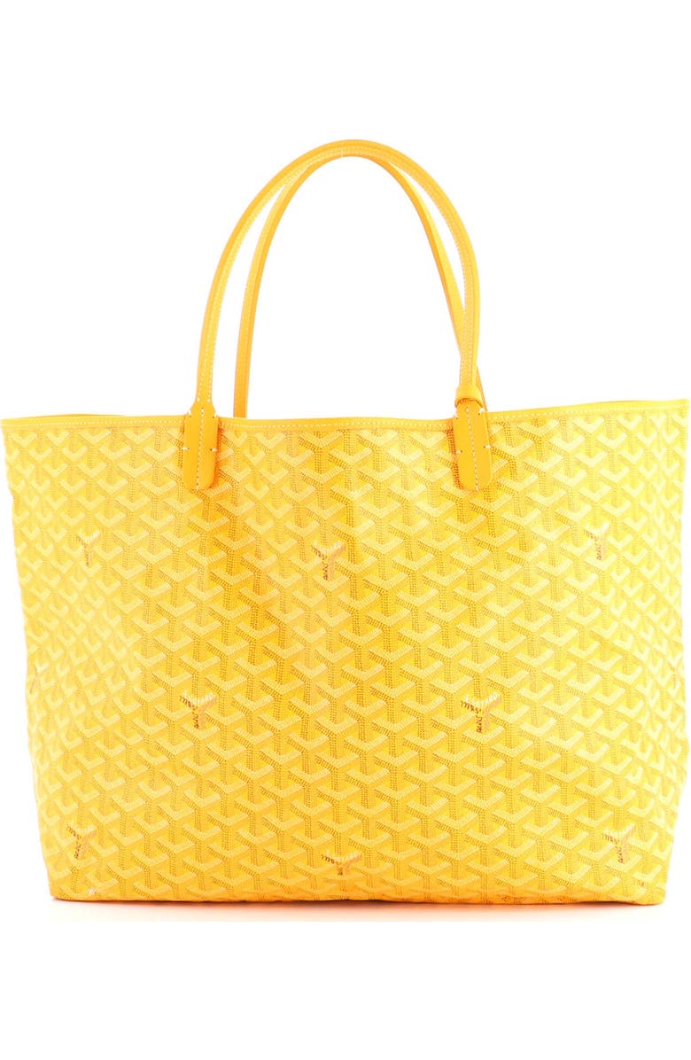Pre-Owned Goyard Saint Louis Tote Coated Canvas GM, Main, color, Orange