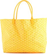 Pre-Owned Goyard Saint Louis Tote Coated Canvas GM
