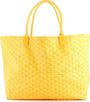 Pre-Owned Goyard Saint Louis Tote Coated Canvas GM