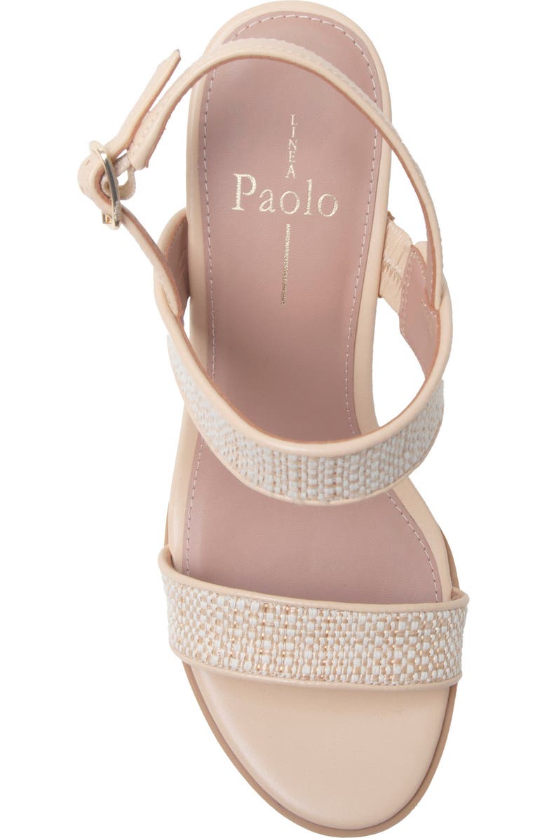 Linea Paolo Edith Wedge Sandal, Alternate, color, Natural