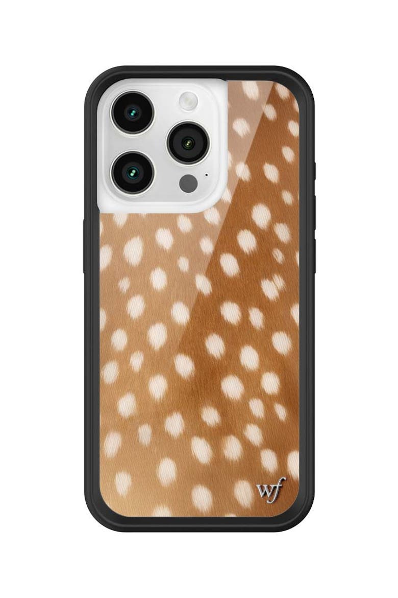 Fawn iPhone Case, Alternate, color, Brown