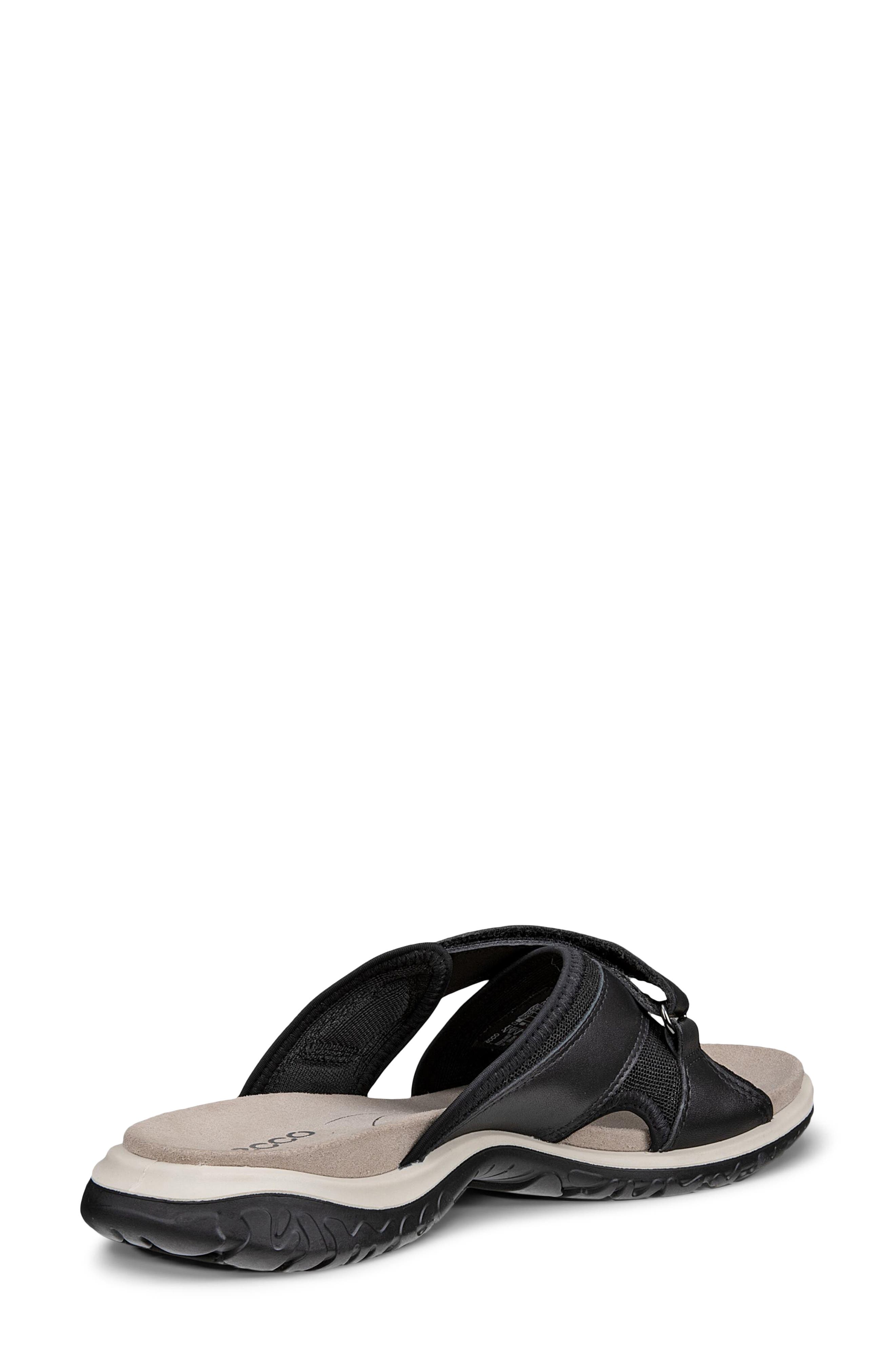 ECCO Offroad Roam Slide Sandal, Alternate, color, Black/ Black