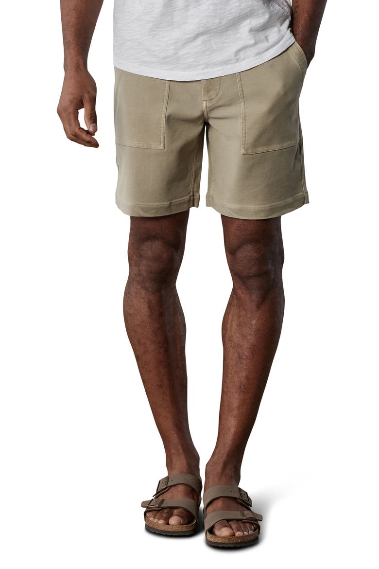 Comfort Terry Utility Shorts, Main, color, SAND DUNE