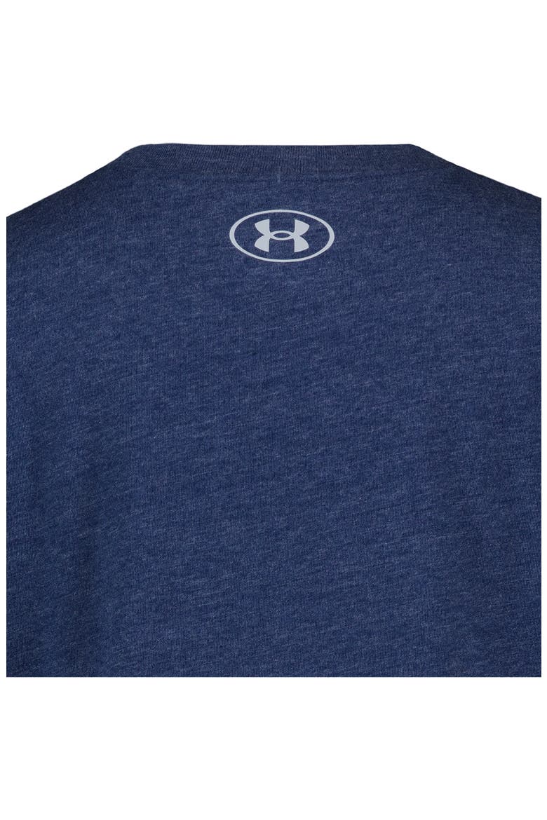 Kids' Stacked Logo Graphic T-Shirt, Alternate, color, BLACKOUT NAVY