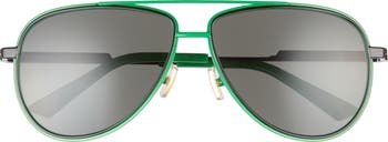 Bottega Veneta 59mm Aviator Sunglasses | Nordstrom display picture 1