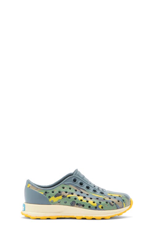 Native Shoes Robbie Floral Water Friendly Perforated Slip-on In Gray