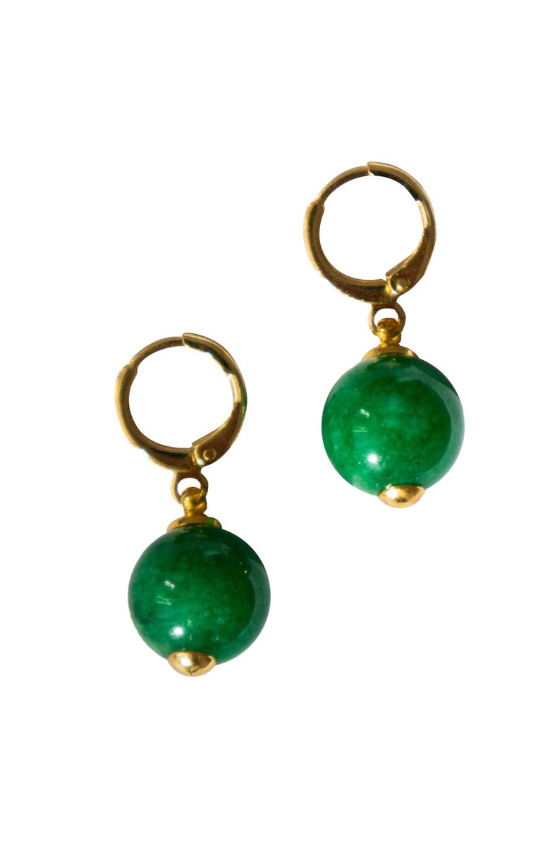 seree Nadene Jade drop earrings, Main, color,
