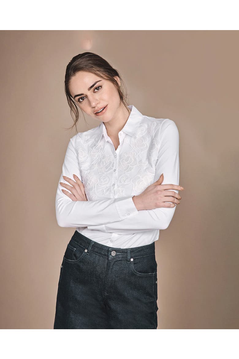 Vianey  Stylish Shirt, Main, color, White