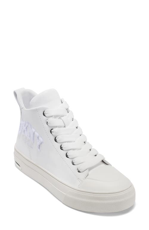 Dkny Yaser Mid Sneaker In Multi