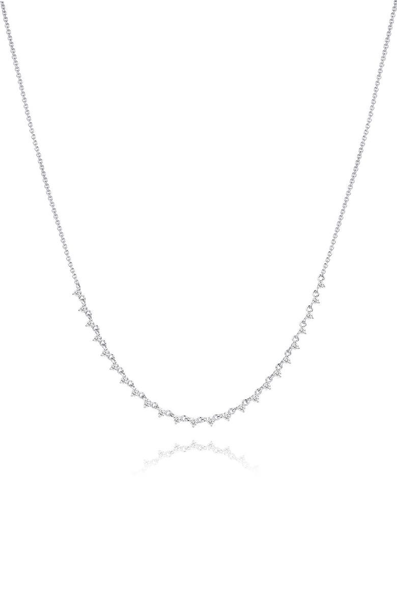 RON HAMI 14K White Gold Diamond Necklace - 0.56 ctw., Main, color, 