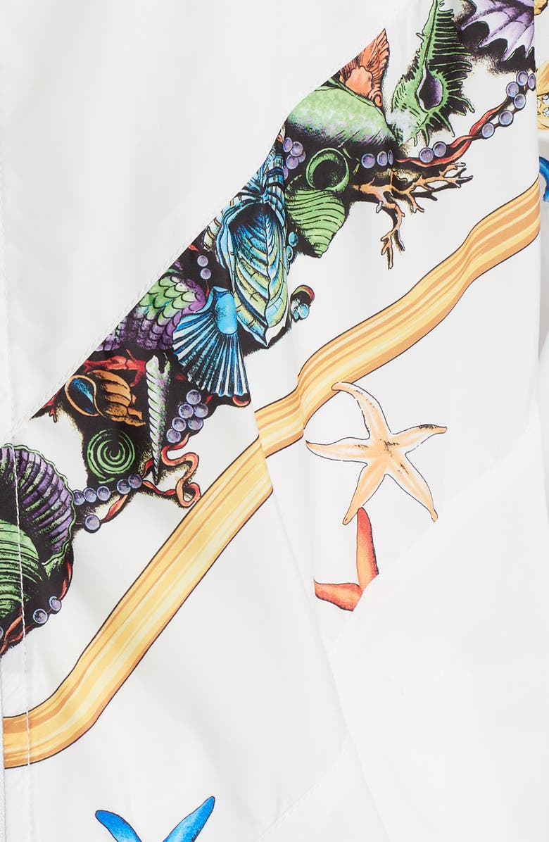 Versace Trésor de la Mer Print Track Jacket, Alternate, color, 