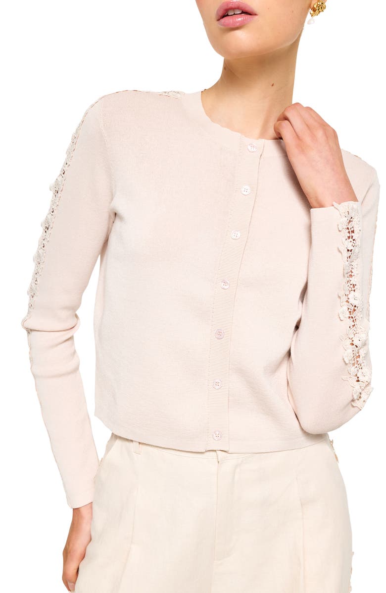 CAMI NYC Garcia Cotton Blend Cardigan, Main, color, 