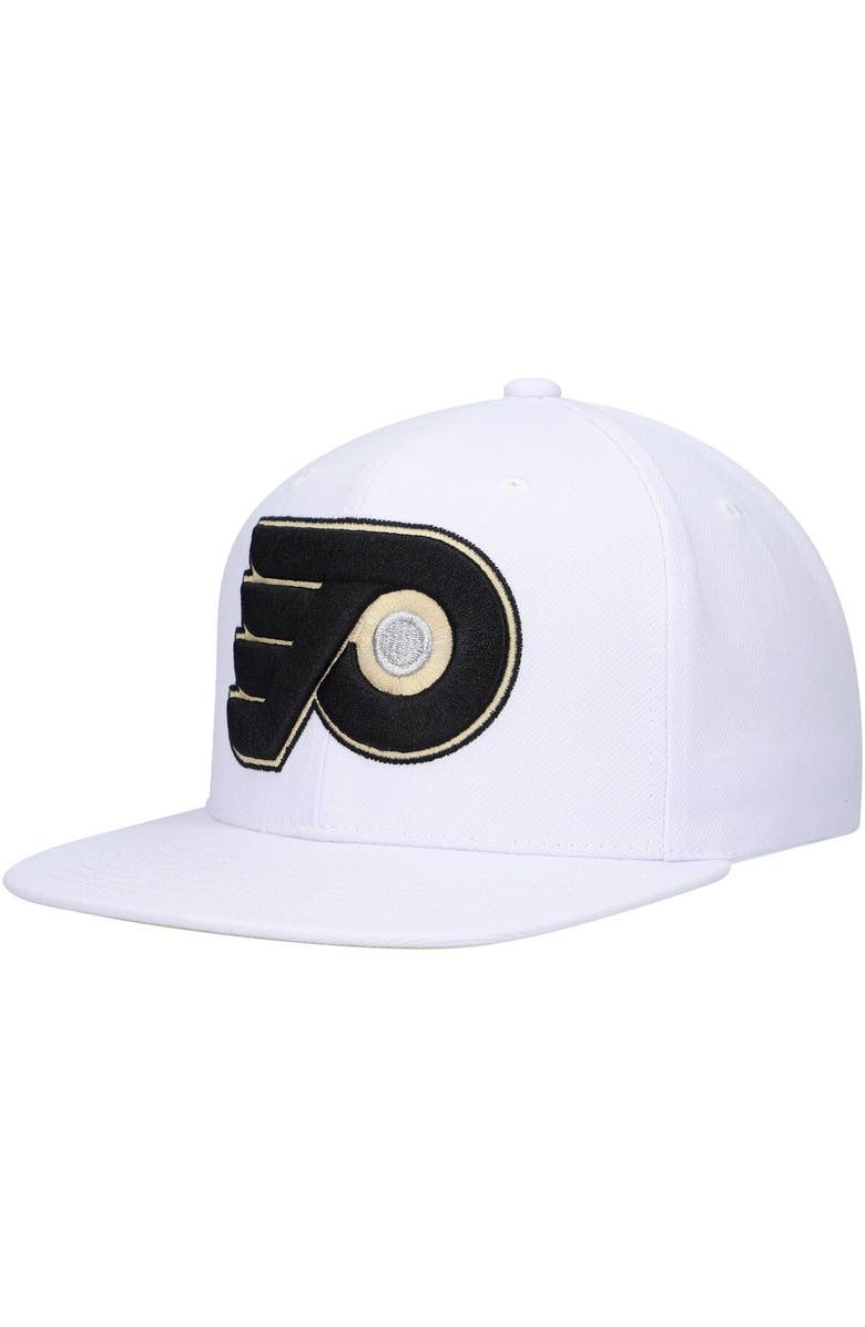 Mitchell & Ness Men's Mitchell & Ness  White Philadelphia Flyers SOUL Snapback Hat, Alternate, color, 