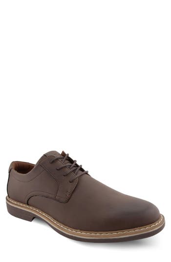 Deer Stags Belmont Plain Toe Derby In Brown