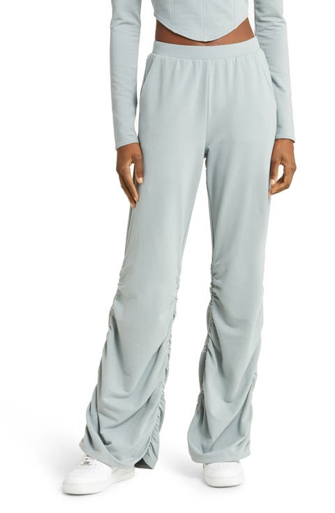 Ruched French Terry Pants