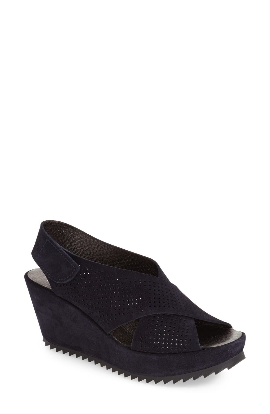 Pedro Garcia 'Frigg' Wedge Sandal, Main, color, 