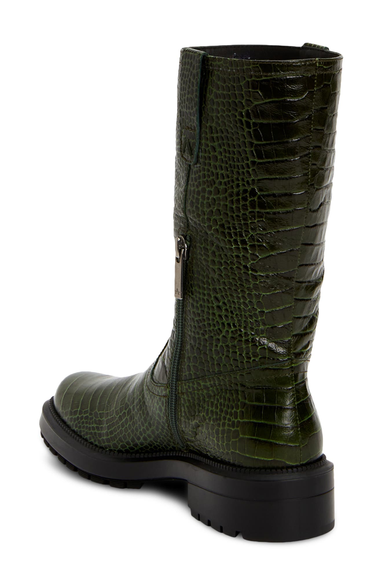 Lilah Water Resistant Boot, Alternate, color, GREEN