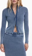 Desigual Thick Gauge Front Zip Jacket