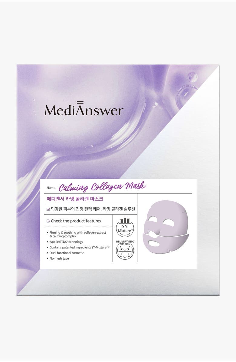 MediAnswer Calming Collagen Mask, Main, color,