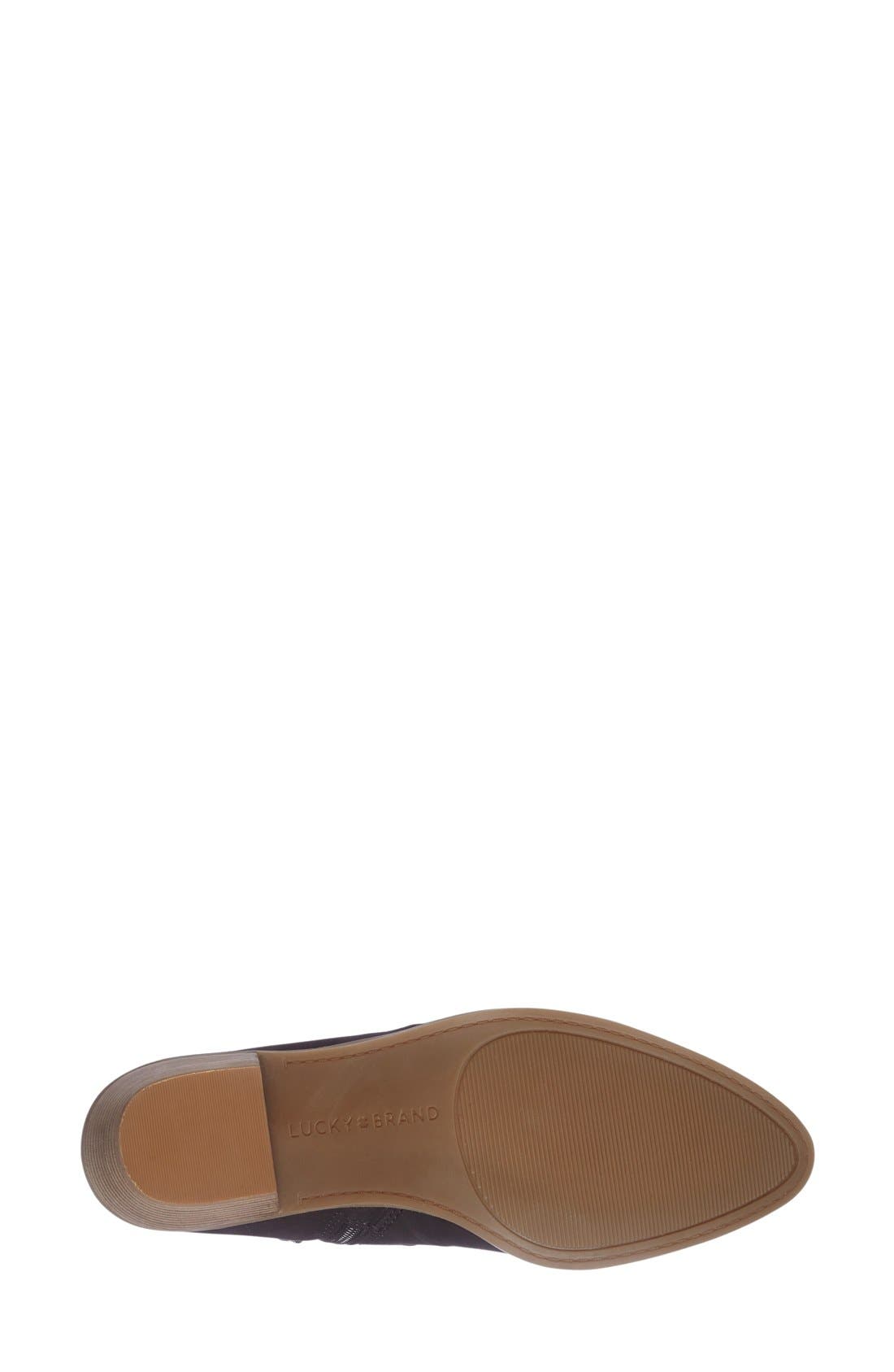 Lucky Brand 'Zavrina' Strappy Bootie, Alternate, color, 