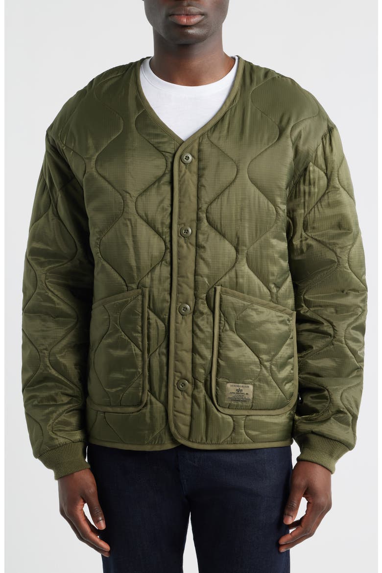 ALS/92 Relaxed Tiger Liner Jacket, Alternate, color, GREEN