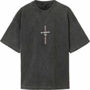 AllSaints Knox Etta Cotton Graphic T-Shirt