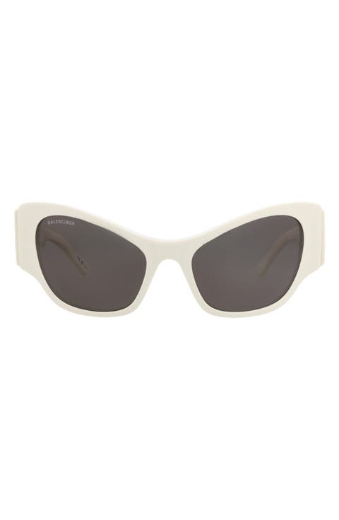 56mm Cat Eye Sunglasses