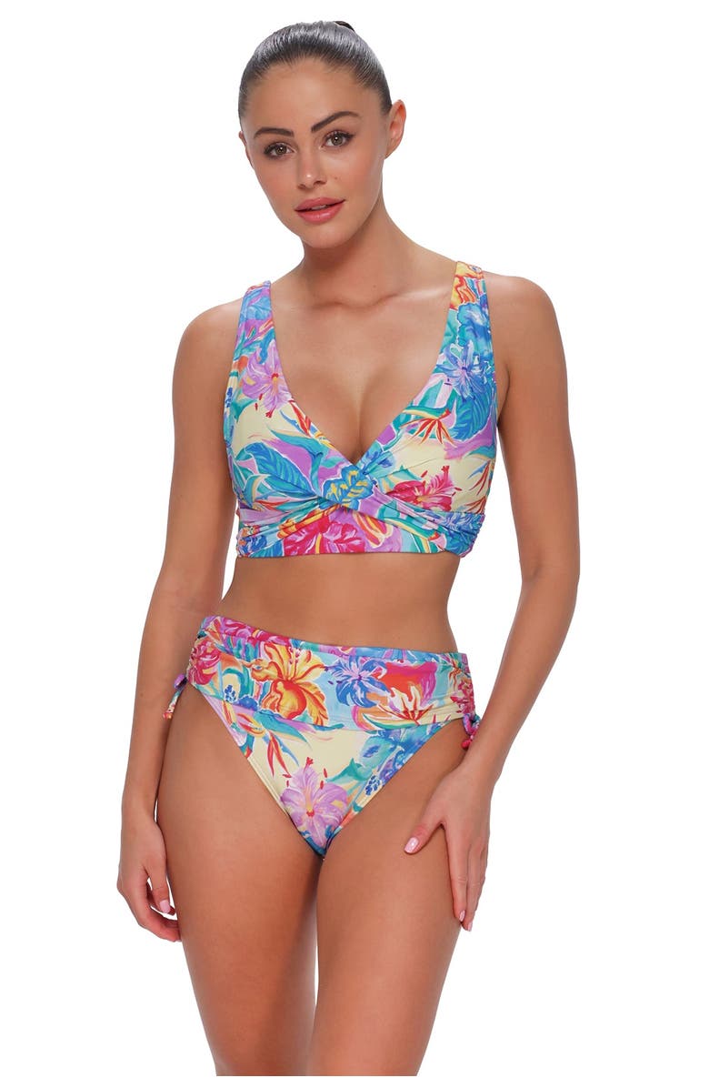 Sunsets Elsie Bikini Swimsuit Top - DD Cup, Main, color, Aloha Vista