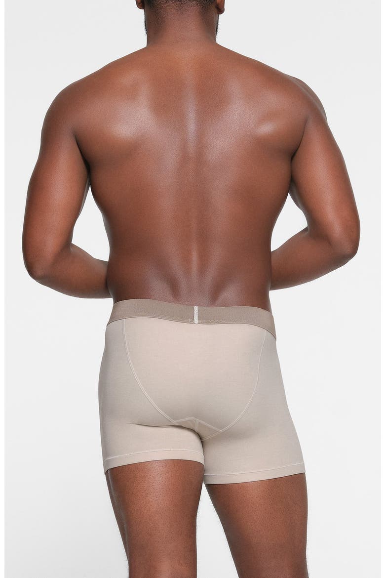 3-Pack 3-Inch Cotton & Modal Blend Boxer Briefs, Alternate, color, STONE MULTI