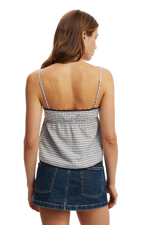 Cotton On Cotton Lace Cami In Multi
