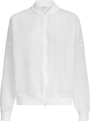 Brunello Cucinelli Broderie anglaise bomber jacket