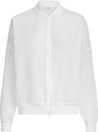 Brunello Cucinelli Broderie anglaise bomber jacket