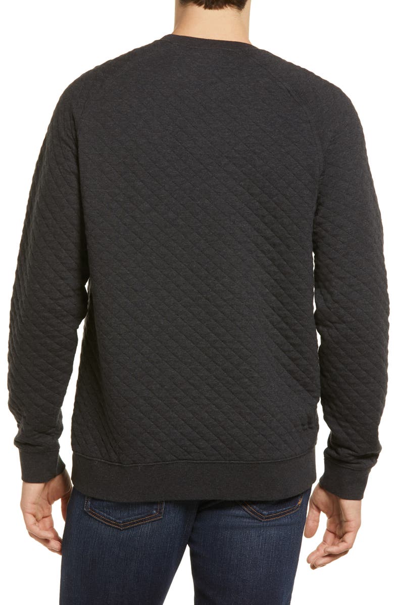 L.L.Bean Beans Quilted Crewneck Sweatshirt, Alternate, color,