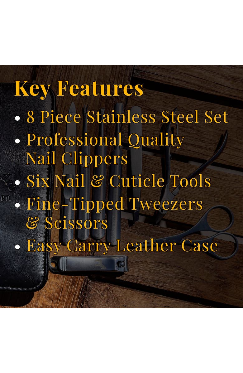 Pete & Pedro 8-Piece Manicure Set, Alternate, color, NO COLOR