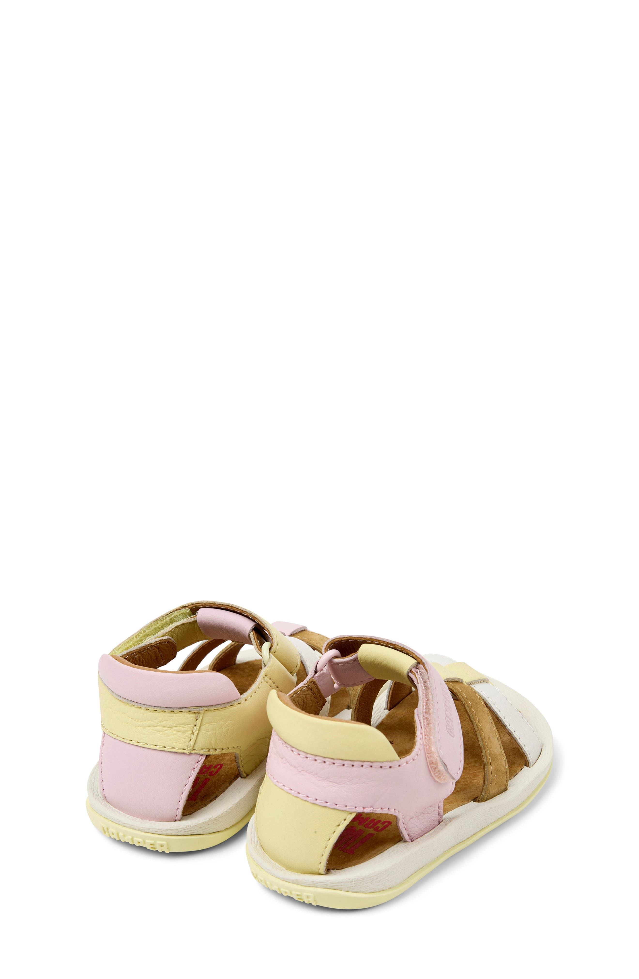 Camper Kids' Bicho Twins Mismatch Sandal, Alternate, color, Multi - Brown